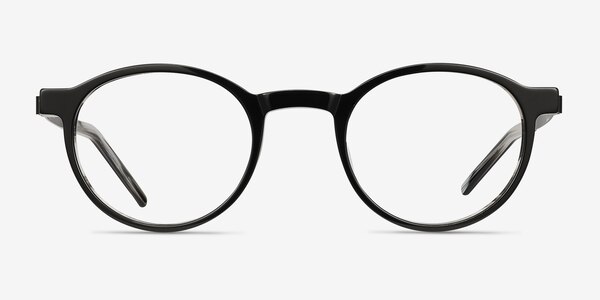Anomaly Black Acetate Eyeglass Frames