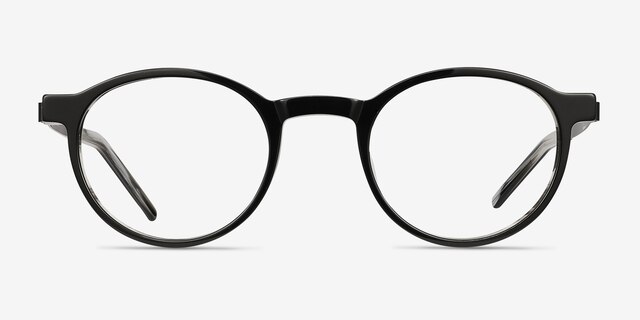 Anomaly Black AcetateEyeglass Frames from EyeBuyDirect, Front View