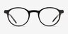 Anomaly Black AcetateEyeglass Frames from EyeBuyDirect, Front View