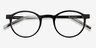 Anomaly Black AcetateEyeglass Frames from EyeBuyDirect, Closed View