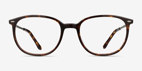 Eros Tortoise Acetate-metal Eyeglass Frames