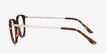 Eros Tortoise Acetate, MetalEyeglass Frames from EyeBuyDirect, Side View