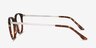 Eros Tortoise Acetate-metalEyeglass Frames from EyeBuyDirect, Side View