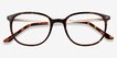 Eros Tortoise Acetate, MetalEyeglass Frames from EyeBuyDirect, Closed View