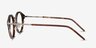Roto Écailles Acetate-metalMontures de lunettes de vue d'EyeBuyDirect, Vue de Côté