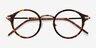 Roto Écailles Acetate-metalMontures de lunettes de vue d'EyeBuyDirect, Vue Rapprochée