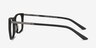 Instance Noir Acetate-metalMontures de lunettes de vue d'EyeBuyDirect, Vue de Côté