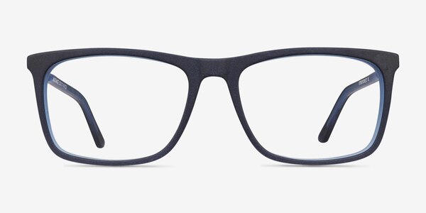 Instance Blue Acetate-metal Eyeglass Frames
