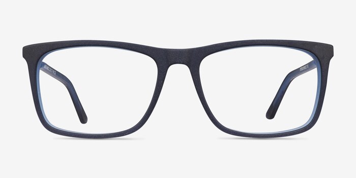 Instance Bleu Acetate-metal Montures de lunettes de vue d'EyeBuyDirect
