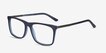 Instance Blue Acetate, MetalEyeglass Frames from EyeBuyDirect, Angle View