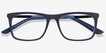 Instance Blue Acetate, MetalEyeglass Frames from EyeBuyDirect, Closed View