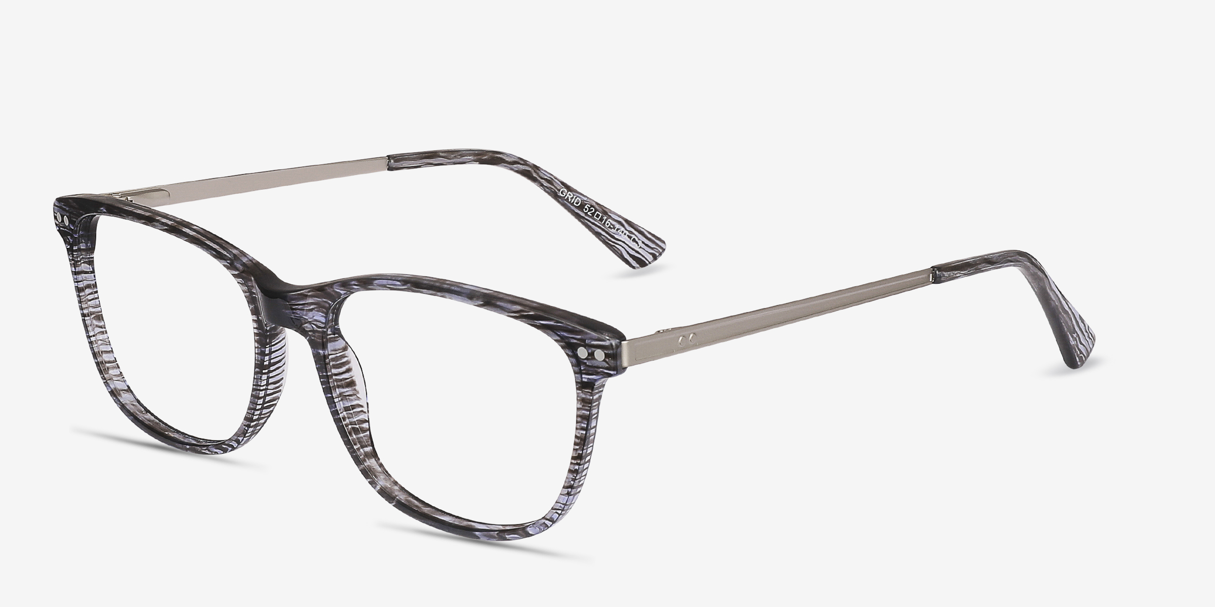 Grid Striped Glasses for Women Eyebuydirect Canada