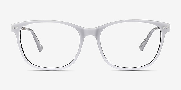 Grid Gray Acetate Eyeglass Frames