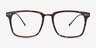 Forte Tortoise Plastic-metalEyeglass Frames from EyeBuyDirect, Front View