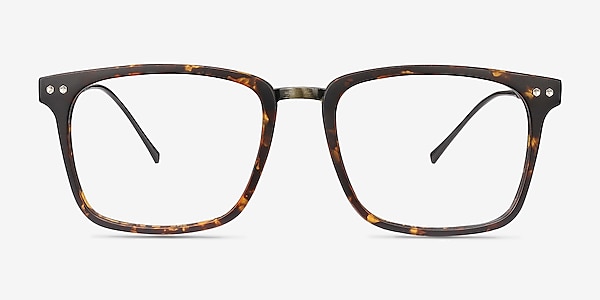 Forte Tortoise Plastic-metal Eyeglass Frames