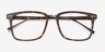 Forte Tortoise Plastic-metalEyeglass Frames from EyeBuyDirect, Closed View