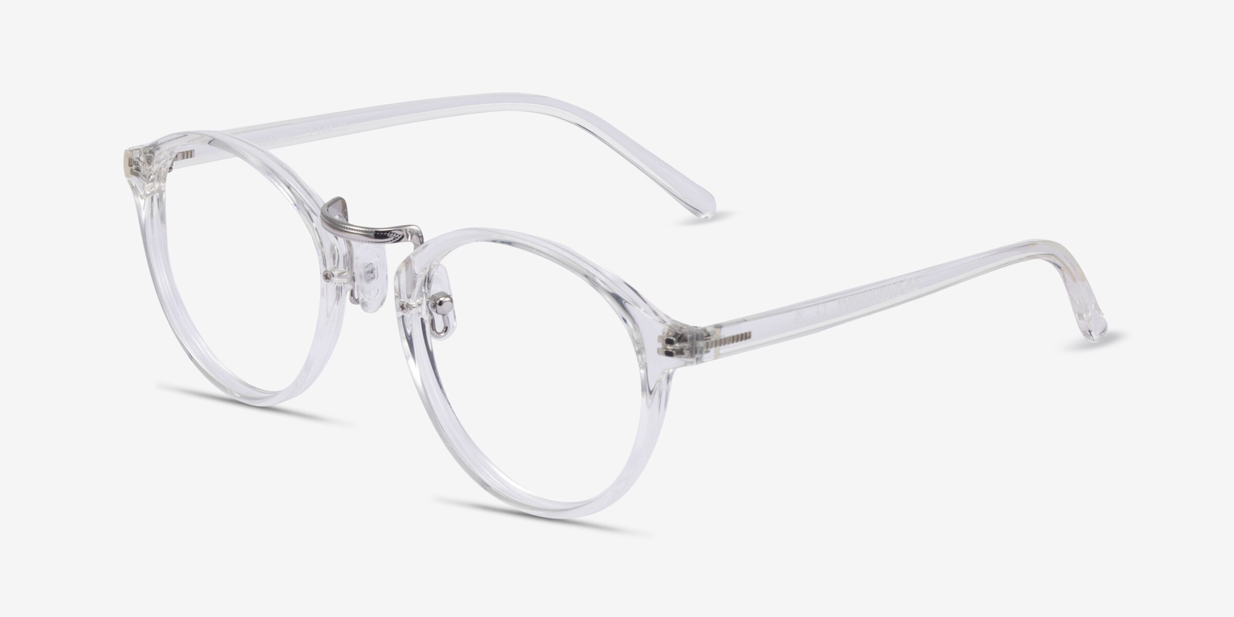 Chillax Round Clear Full Rim Eyeglasses | Eyebuydirect
