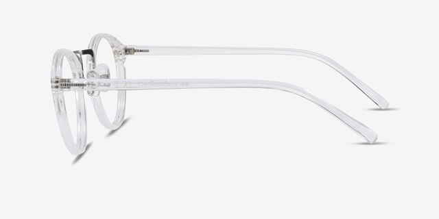 Chillax Clear MetalEyeglass Frames from EyeBuyDirect, Side View