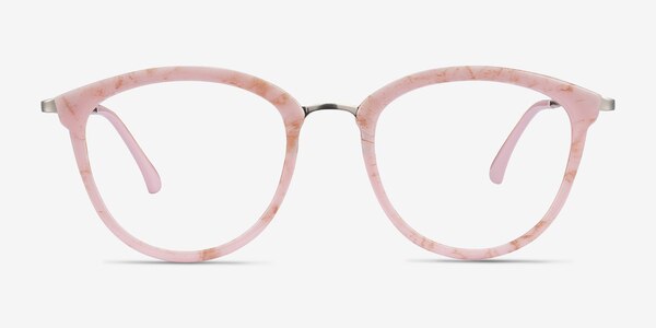 Lightworks Pink Plastic-metal Eyeglass Frames