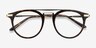 Alba Tortoise Acetate-metalEyeglass Frames from EyeBuyDirect, Closed View