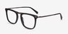 Kompa Black Acetate-metalEyeglass Frames from EyeBuyDirect, Angle View