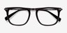 Kompa Black Acetate-metalEyeglass Frames from EyeBuyDirect, Closed View