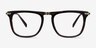 Kompa Tortoise Acetate-metalEyeglass Frames from EyeBuyDirect, Front View