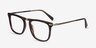 Kompa Tortoise Acetate-metalEyeglass Frames from EyeBuyDirect, Angle View