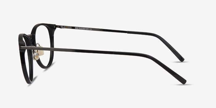 Iris Noir Acétate Montures de lunettes de vue d'EyeBuyDirect