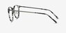 Iris Ivory Tortoise Acetate-metalEyeglass Frames from EyeBuyDirect, Side View