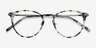 Iris Ivory Tortoise Acetate-metalEyeglass Frames from EyeBuyDirect, Closed View