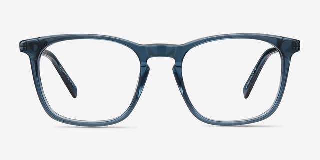 Tuesday Green Acetate-metalEyeglass Frames from EyeBuyDirect, Front View