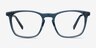 Tuesday Green Acetate-metalEyeglass Frames from EyeBuyDirect, Front View