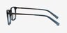 Tuesday Green Acetate-metalEyeglass Frames from EyeBuyDirect, Side View