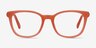 Kat Orange Acetate-metalEyeglass Frames from EyeBuyDirect, Front View