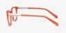 Kat Orange Acetate-metalEyeglass Frames from EyeBuyDirect, Side View