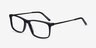 Marvel Bleu Acetate-metalMontures de lunettes de vue d'EyeBuyDirect, Vue d'Angle