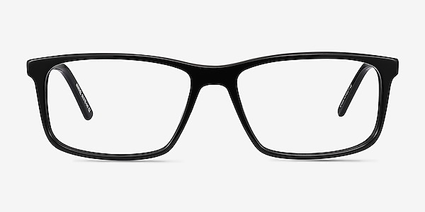 Marvel Noir Acetate-metal Montures de lunettes de vue
