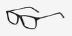 Marvel Black Acetate, MetalEyeglass Frames from EyeBuyDirect, Angle View