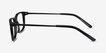 Marvel Black Acetate, MetalEyeglass Frames from EyeBuyDirect, Side View