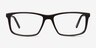 Marvel Brown Acetate-metalEyeglass Frames from EyeBuyDirect, Front View