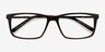 Marvel Brown Acetate-metalEyeglass Frames from EyeBuyDirect, Closed View