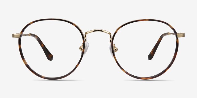 Alchemist Tortoise Acetate-metalEyeglass Frames from EyeBuyDirect, Front View