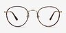 Alchemist Tortoise Acetate-metalEyeglass Frames from EyeBuyDirect, Front View