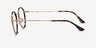 Alchemist Tortoise Acetate-metalEyeglass Frames from EyeBuyDirect, Side View