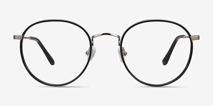 Alchemist Noir Acetate-metal Montures de lunettes de vue d'EyeBuyDirect