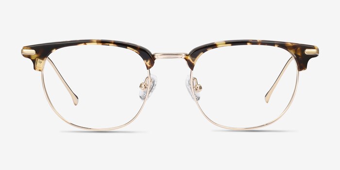 Relive Tortoise Golden Acetate-metal Eyeglass Frames from EyeBuyDirect