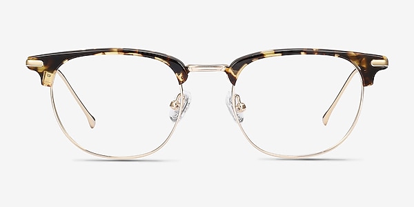 Relive Tortoise Golden Acetate-metal Eyeglass Frames