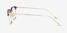Relive Tortoise Golden Acetate-metalEyeglass Frames from EyeBuyDirect, Side View