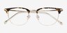 Relive Tortoise Golden Acetate-metalEyeglass Frames from EyeBuyDirect, Closed View